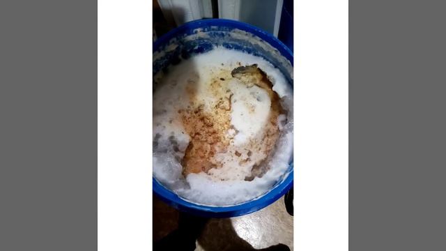 Быстро уберём пену с браги