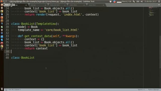 Python-triangulo: Django: FBV vs CBV смотреть онлайн
