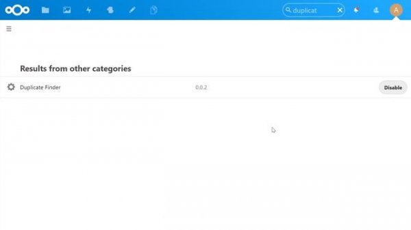 How to use Duplicate Finder app in Nextcloud
