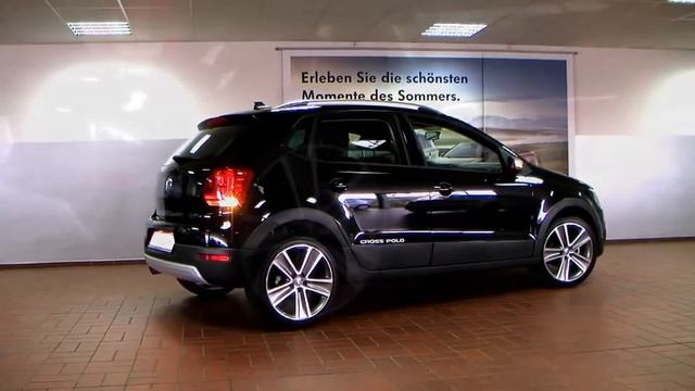 Volkswagen Polo Cross 1 2 TSI 2011 Deep Black Perleffekt BU008089 www autohaus biz смотреть онлайн
