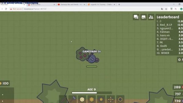 (MooMoo.io) QUICK MOOMOO VID [GAMEPARK tv]