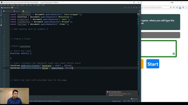 Typing Speed Game Using Plain #JavaScript смотреть онлайн