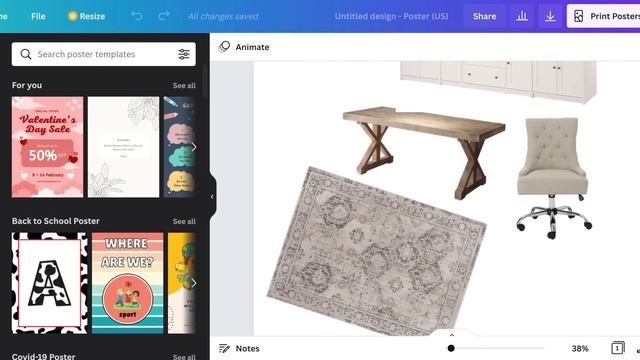 DIY HOME OFFICE MAKEOVER | Work From Home Office Set Up + Decorating Ideas | Jessica Giffin