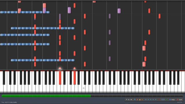 Jumper (First Unrevised Edition) - Waterflame | Piano T̶u̶t̶o̶r̶i̶a̶l̶ | GGMIDI смотреть онлайн