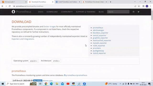 Install latest Prometheus and grafana on Ubuntu 22.04 LTS using Node Exporter | Prometheus Tutorial смотреть онлайн