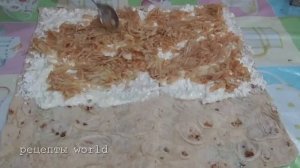 рулет из лаваша с творогом и яблоками