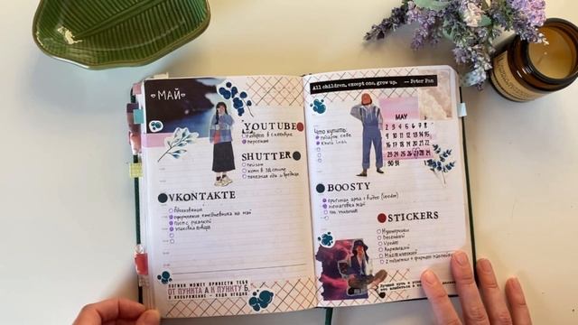 Все развороты ежедневника за 2022 год/Красивое оформление Bullet Journal