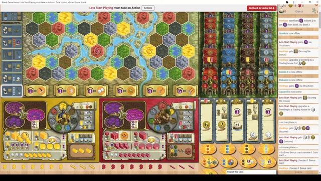 Terra Mystica - How to play - Board game Arena (BGA) teach смотреть онлайн