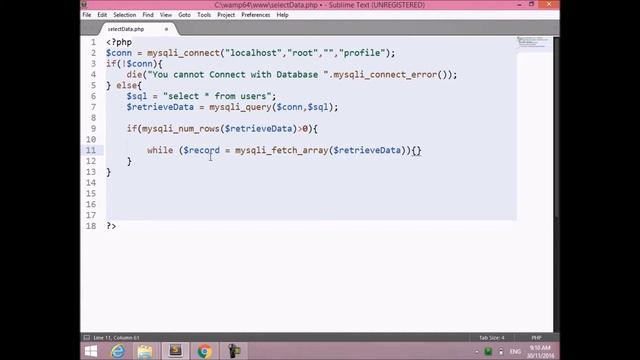 [Learn PHP in Arabic] Retrive and Present Data From MYSQL Database смотреть онлайн
