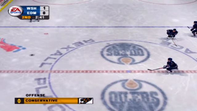 NHL 06 Gameplay Edmonton Oilers vs Washington Capitals смотреть онлайн