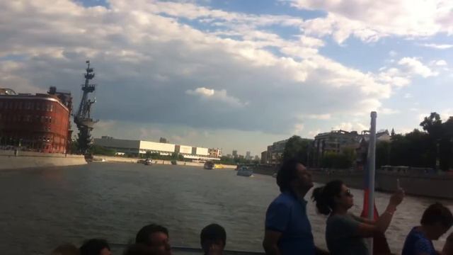 Прогулка Донского казака по Москве реке. 18.06.2017 год. Часть 13 смотреть онлайн