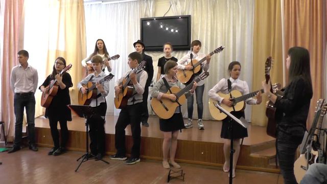 Студия гитары "Аккорд". Концерт 25 апреля 2015 смотреть онлайн