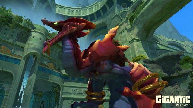 Gigantic - Pre Alpha Gameplay смотреть онлайн