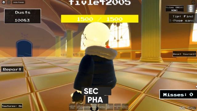 Roblox | Souls of the Multiverses | Last Breath Sans 2 phases смотреть онлайн