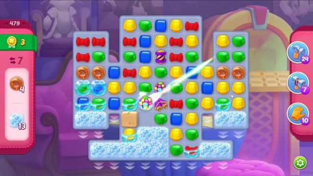 Homescapes 479 Super Hard Level - 17 moves - NO BooSTERS смотреть онлайн