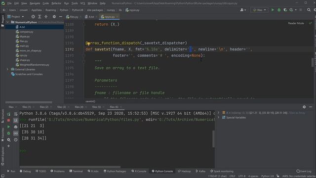 Numpy Tutorial #13 - Dateien laden und speichern (Python für Data Science) смотреть онлайн