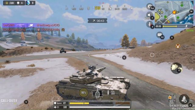 Call of Duty Mobile на танке смотреть онлайн
