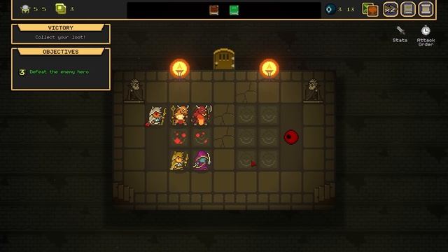 These Simple Mechanics Make Surprisingly Deep Tactical Battler! The Dungeon Beneath смотреть онлайн