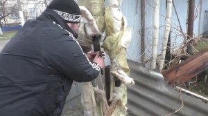 Сварка инвертором РЕСАНТА - 190А. Рабочий день сварщика, в тепловых сетях! Работаем своими руками!