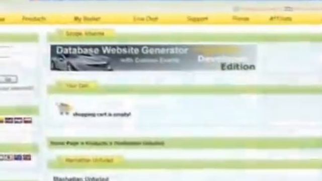 PHP Shopping Cart Demo - GreenCart смотреть онлайн