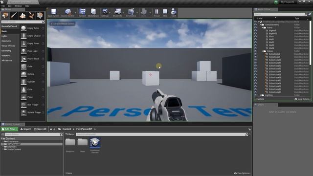 Unreal Engine 4 Создание первого проекта | Урок 2 смотреть онлайн