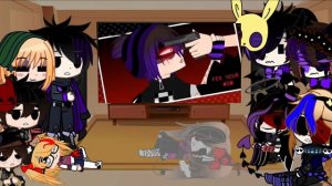 Past Aftons react to Michael Afton (mostly) (Ft. Future Aftons) || Reaction