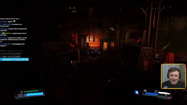 Doom стрим\прохождение #2 - Продолжаем низвержение в ад смотреть онлайн