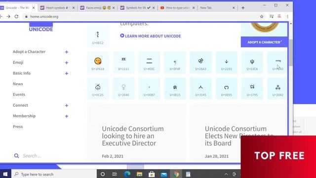 HOW TO TYPE A UNICODE CHARACTER USING KEYBOARD | WINDOWS 10 | EMOJI | UTF-8 | UTF-16 | UTF-32 смотреть онлайн