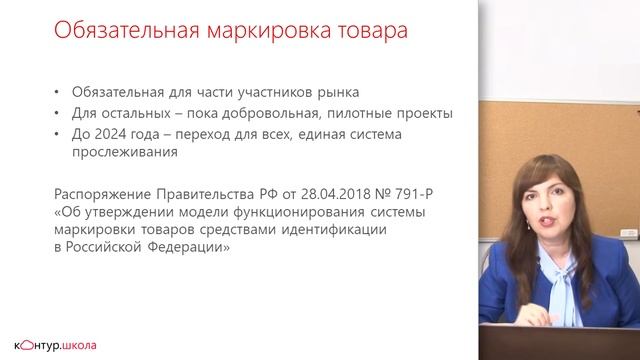 Обязательная маркировка товаров. Переход до 2024 года смотреть онлайн