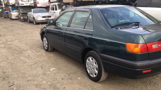 Видео-тест автомобиля Toyota Corona (темно-зеленый, AT210-0003760, 4A-FE, 1996г.) смотреть онлайн
