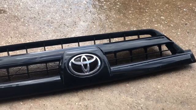 Do it yourself matte black grill on a Toyota 4Runner 4th gen. смотреть онлайн