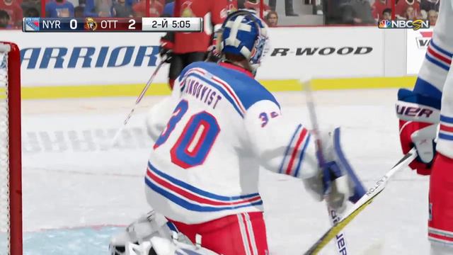 NHL 17 Плей - Офф Кубка Стэнли 2 Раунд Рейнджерс Против Оттава смотреть онлайн