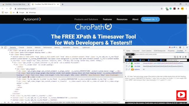 How to install chropath(SelectorsHub) in Chrome browser| Chropath is similar to Firepath and Firebu смотреть онлайн