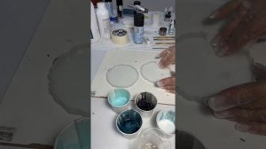 Подстаканники из эпоксидной смолы. Техника заливки. Что лучше: корректор или горелка? Прямой эфир