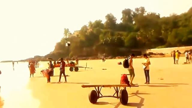 Beautiful View of Baga Beach North Goa | Most Famous Beach in Goa-India | Baga Beach Goa Tour Video смотреть онлайн
