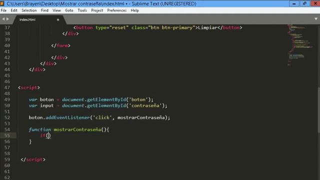 Como mostrar contraseña desde 'input password'? (Javascript) смотреть онлайн