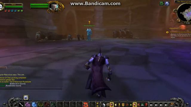 World of Warcraft: Death Knight walkthrough (part 1/3) смотреть онлайн