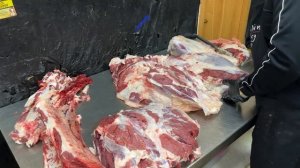 Обвалка Разделка Говядины . Задняя часть ляжка . Вырезка стейки ?