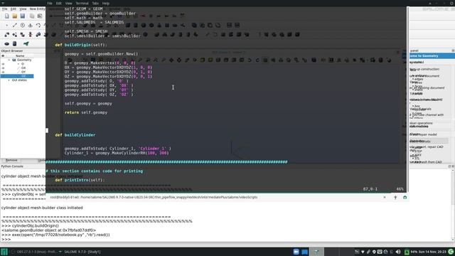 OpenFOAM Intermediate - 107 build Origin and build Cylinder classes смотреть онлайн