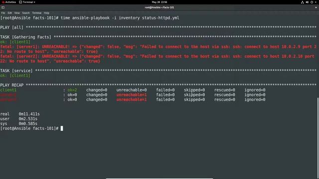 RHCE RHEL 8 - Ansible - Manage Parallelism смотреть онлайн