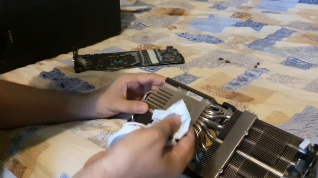 ТО Компа часть 2 - замена термопасты на видеокарте смотреть онлайн