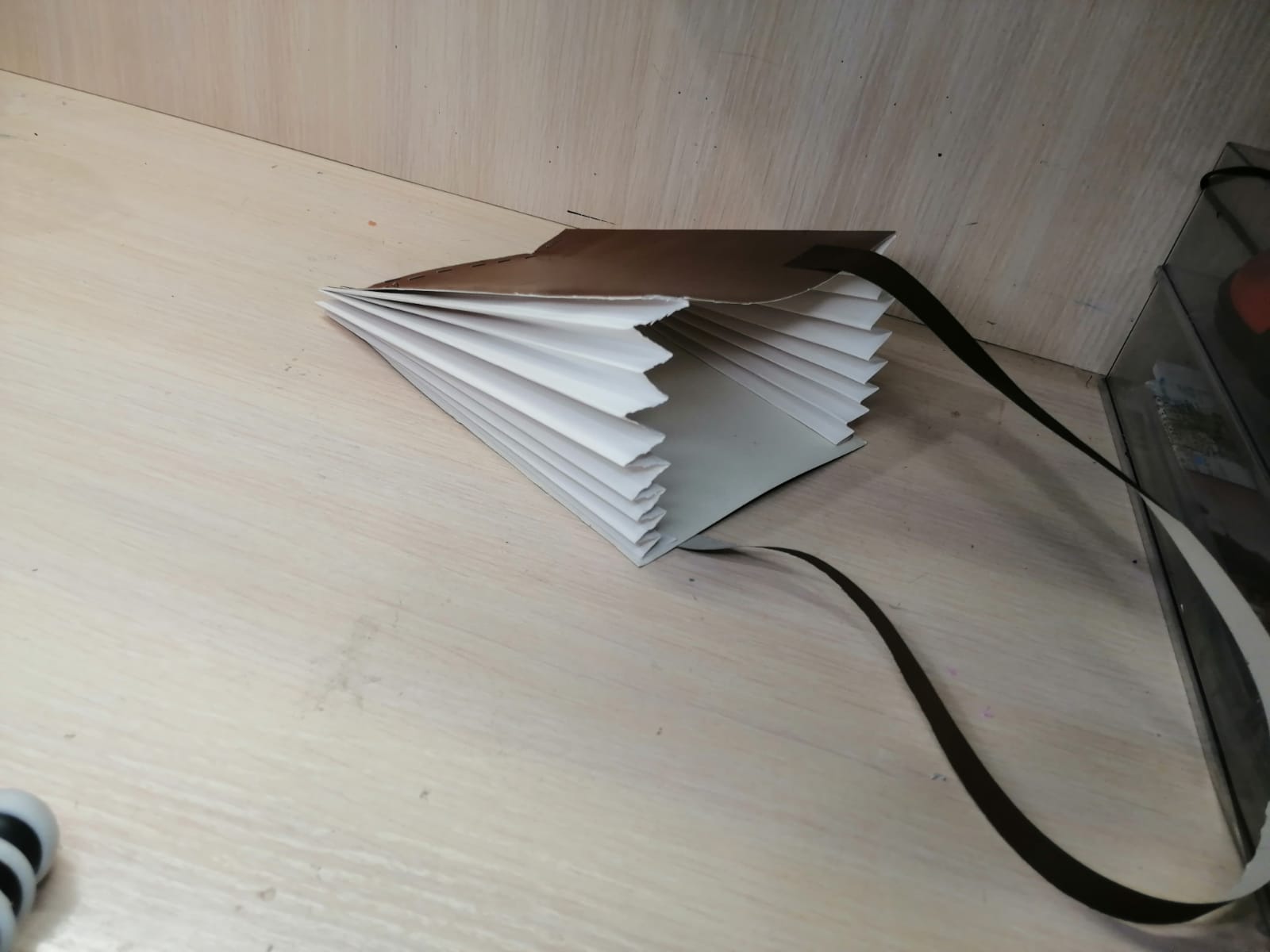 Военная сумка из бумаги