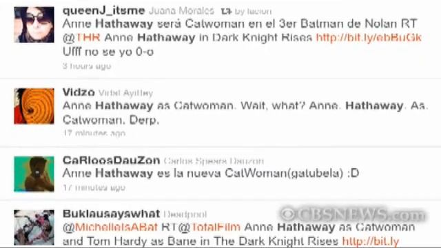 Anne Hathaway As Catwoman In 