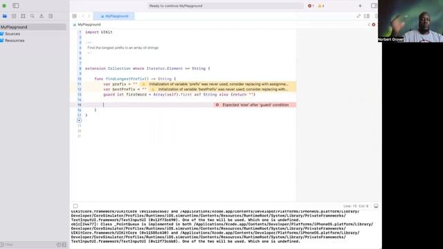 Cracking the Coding Challenge - Find the longest shared common prefix? смотреть онлайн