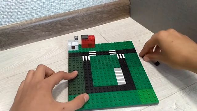 Собираю мини городок из LEGO  с нуля
