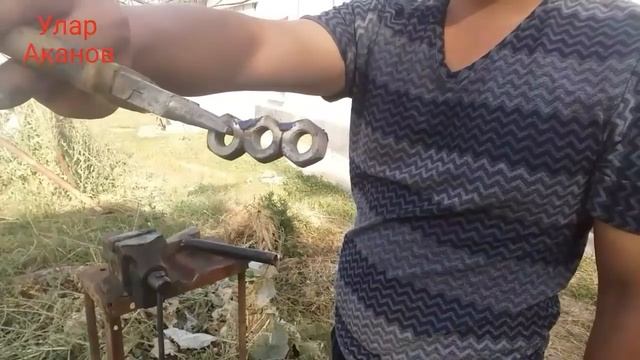 Сомодельный инструмент из Болт Гайки Центроискатель,Чертил / Колдо жасалган инструмент смотреть онлайн