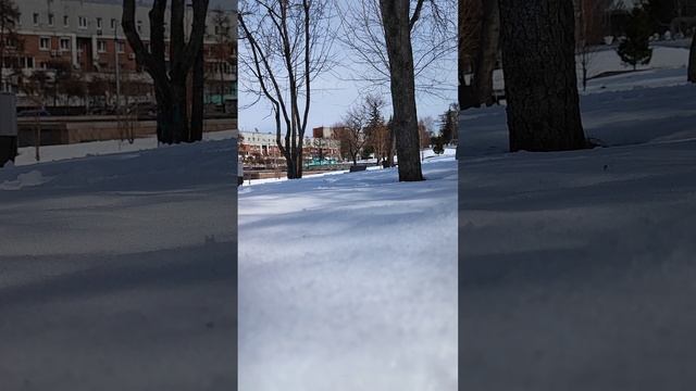 28 апреля. Иркутск. Снег и Фонтаны. смотреть онлайн
