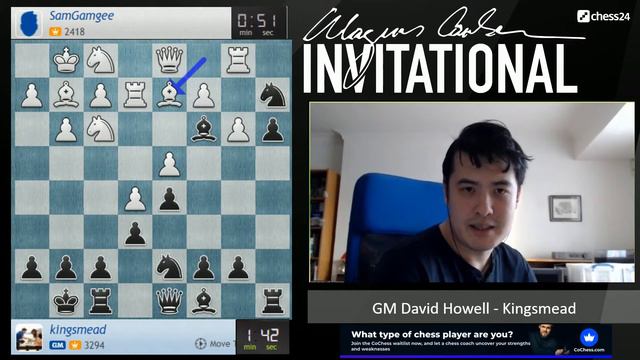 Banter Blitz with David Howell (3) смотреть онлайн