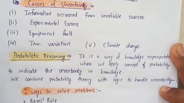 Probabilistic Reasoning in artificial intelligence | Uncertainty | Lec-26 смотреть онлайн