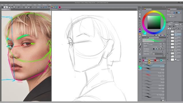 How To Sketch & Draw Faces смотреть онлайн